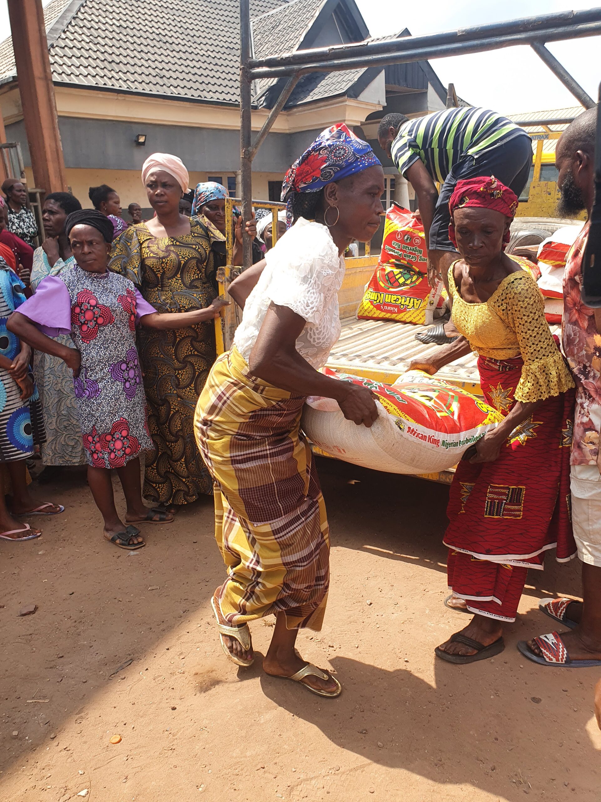 Food Aid To Okon Aku Community